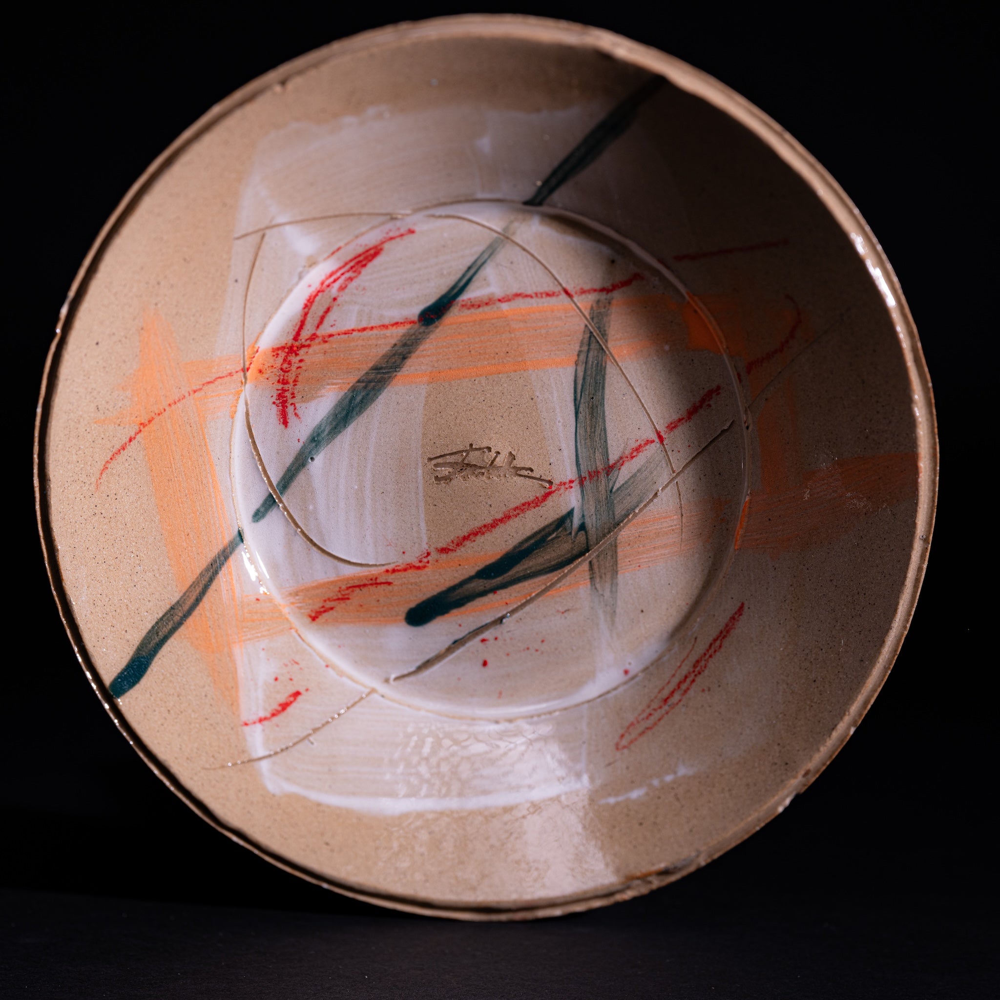 Cross the line plates